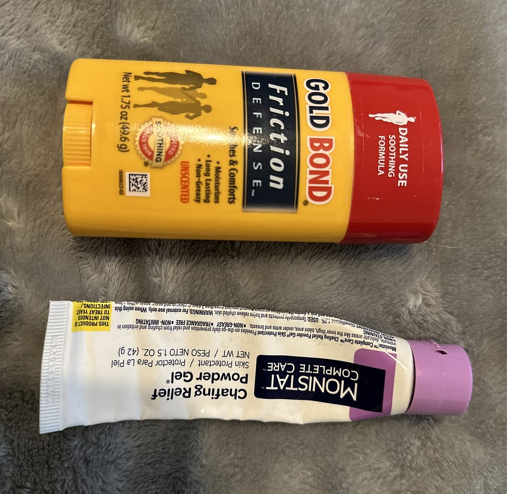 chub rub anti chafing items