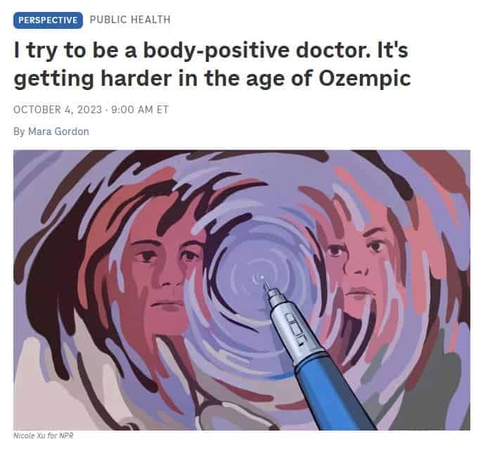 Body Positive Doctor and Ozempic